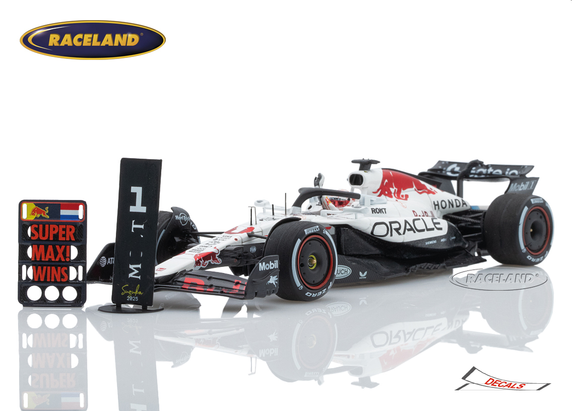 Red Bull RB21 Honda RBPT F1 Tribute Design Sieger GP Japan Suzuka 2025